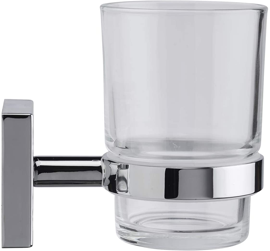 Croydex Flexi-Fix Chester Tumbler and Holder