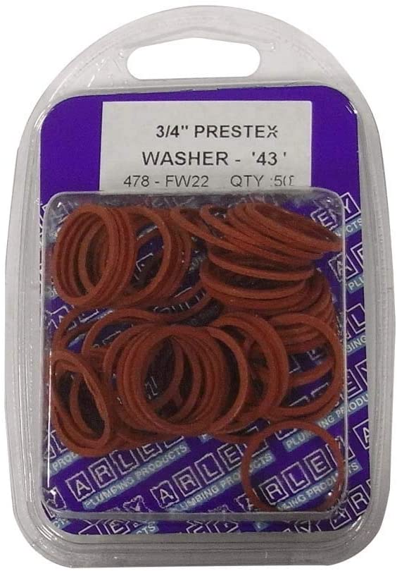 ARLEY FW22 3/4" Prestex RED Fibre Washer Pack of 50