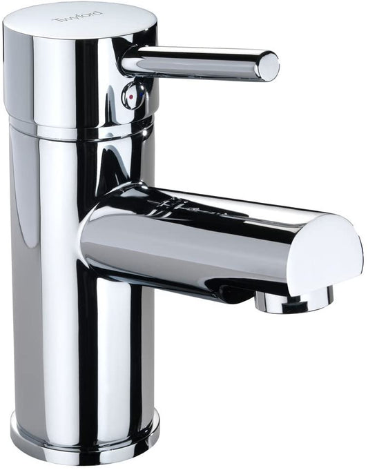 Twyford X60 Mono Basin Mixer inc Click Clack Waste