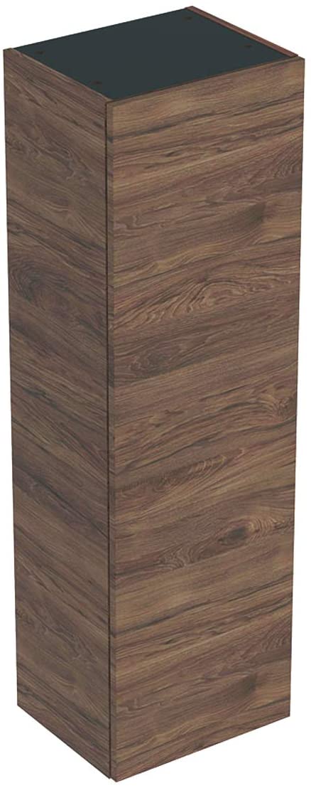 Geberit Smyle Square medium high cabinet, 500361, 36x118x29.9cm, with 1 door, colour: White high gloss lacquer - 500.361.00.1