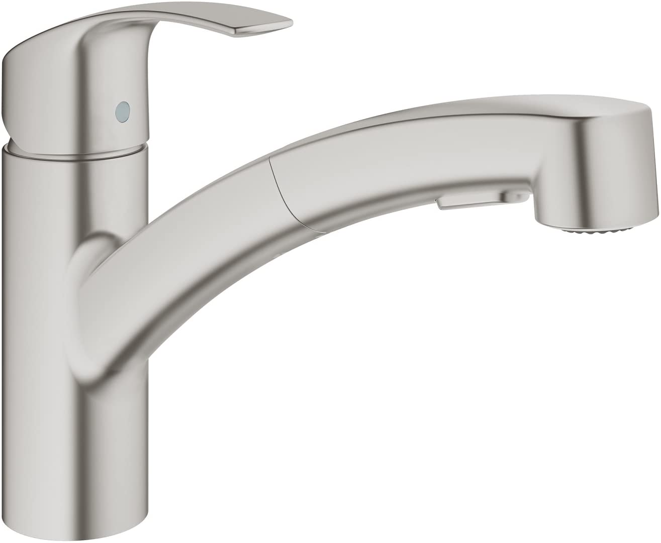 GROHE 30305000 Eurosmart Pull-Out Single-Lever Kitchen Tap
