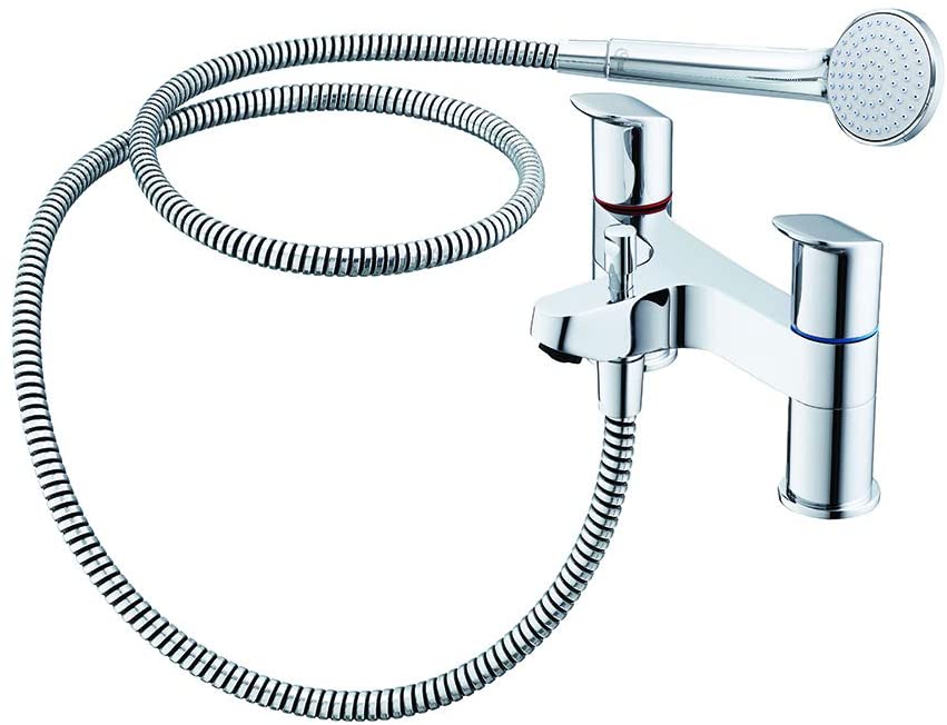 Ideal Standard B1823AA Ceraflex 2 tap Hole Bath Shower Mixer, Chrome
