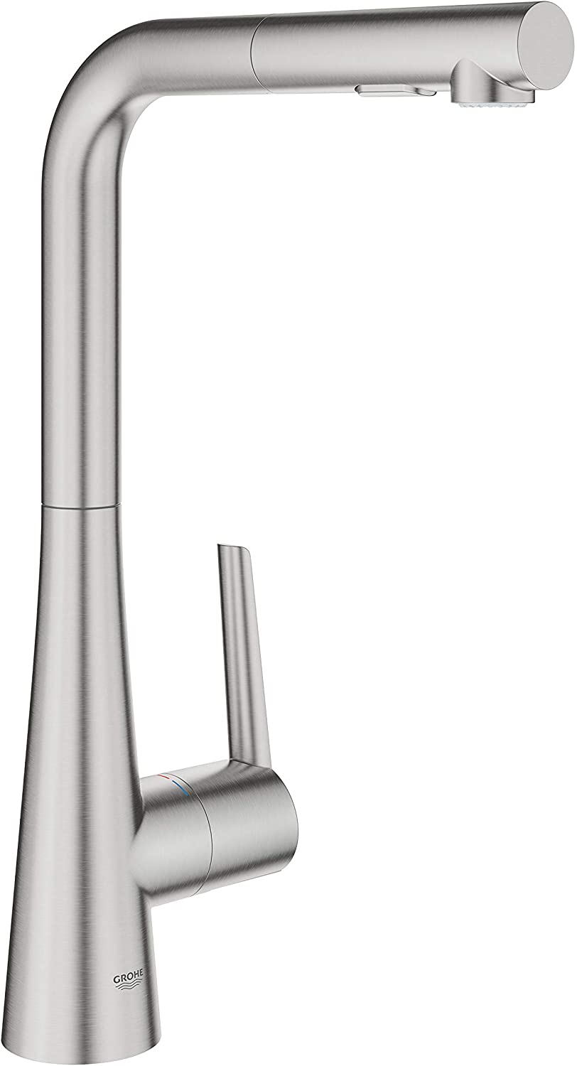 Grohe Zedra 32553DC2 Single-Lever Sink Mixer Tap DN 15 Supersteel