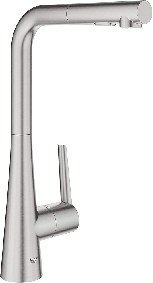 Grohe Zedra 32553DC2 Single-Lever Sink Mixer Tap DN 15 Supersteel