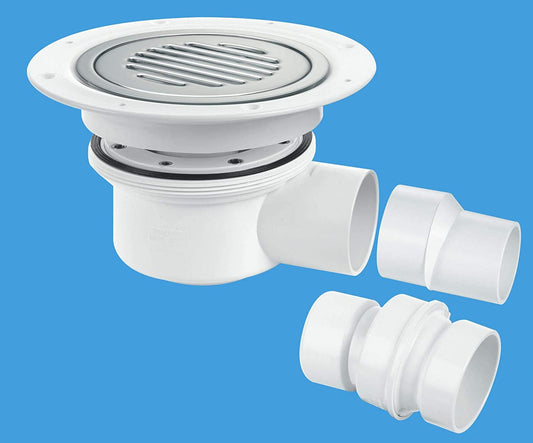 McAlpine Two-Piece 50mm Water Seal Gully TSG52SS-SL-NSC