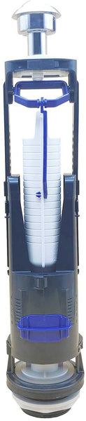 Geberit Typ 240 Dual Flush Valve Syphon by Toilet Cistern Spare W/Actuator Cr-Pl