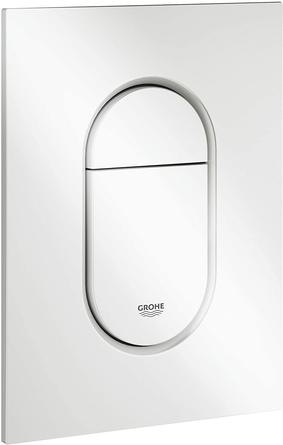 GROHE Arena Cosmopolitan S | Toilet Flush Plate | Small 130 x 172 mm | Alpine White | 37624SH0