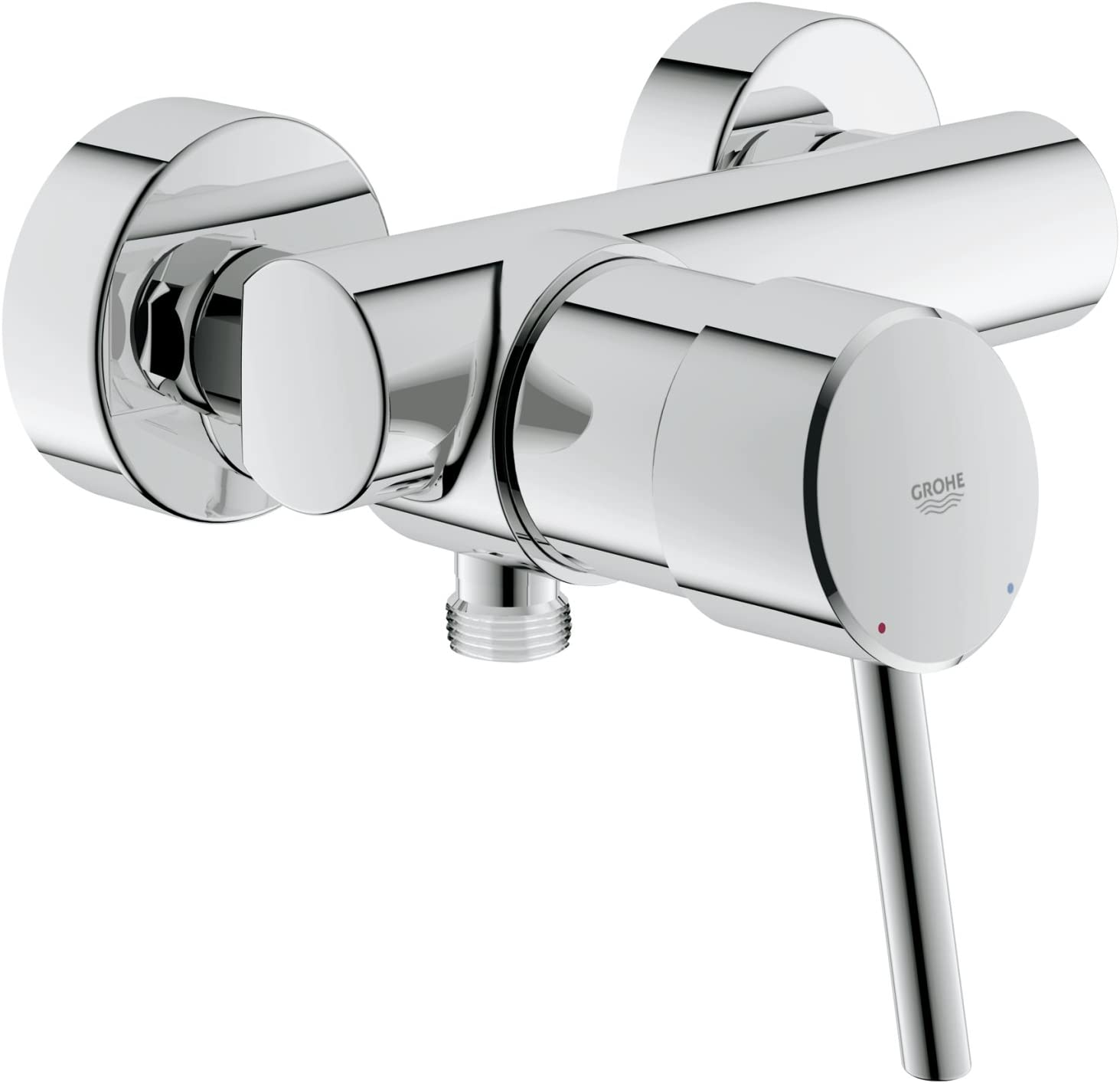 Grohe 32210001 Concetto Shower Mixer Chrome for Wall Mounting
