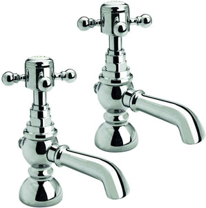 Trisen Formby TT101 Traditional Pair of Basin Taps (Full Turn Operation)