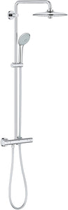 GROHE 27615001 Euphoria 260 Thermostatic Shower System, Chrome
