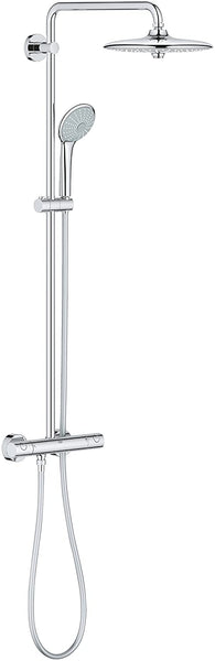 GROHE 27615001 Euphoria 260 Thermostatic Shower System, Chrome