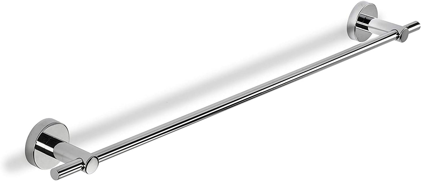 Croydex Flexi-Fix Pendle Towel Rail, Chrome, 54 x 705 x 73mm