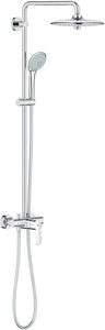 GROHE 27473001 Euphoria 260 Single-Lever Shower System, Chrome
