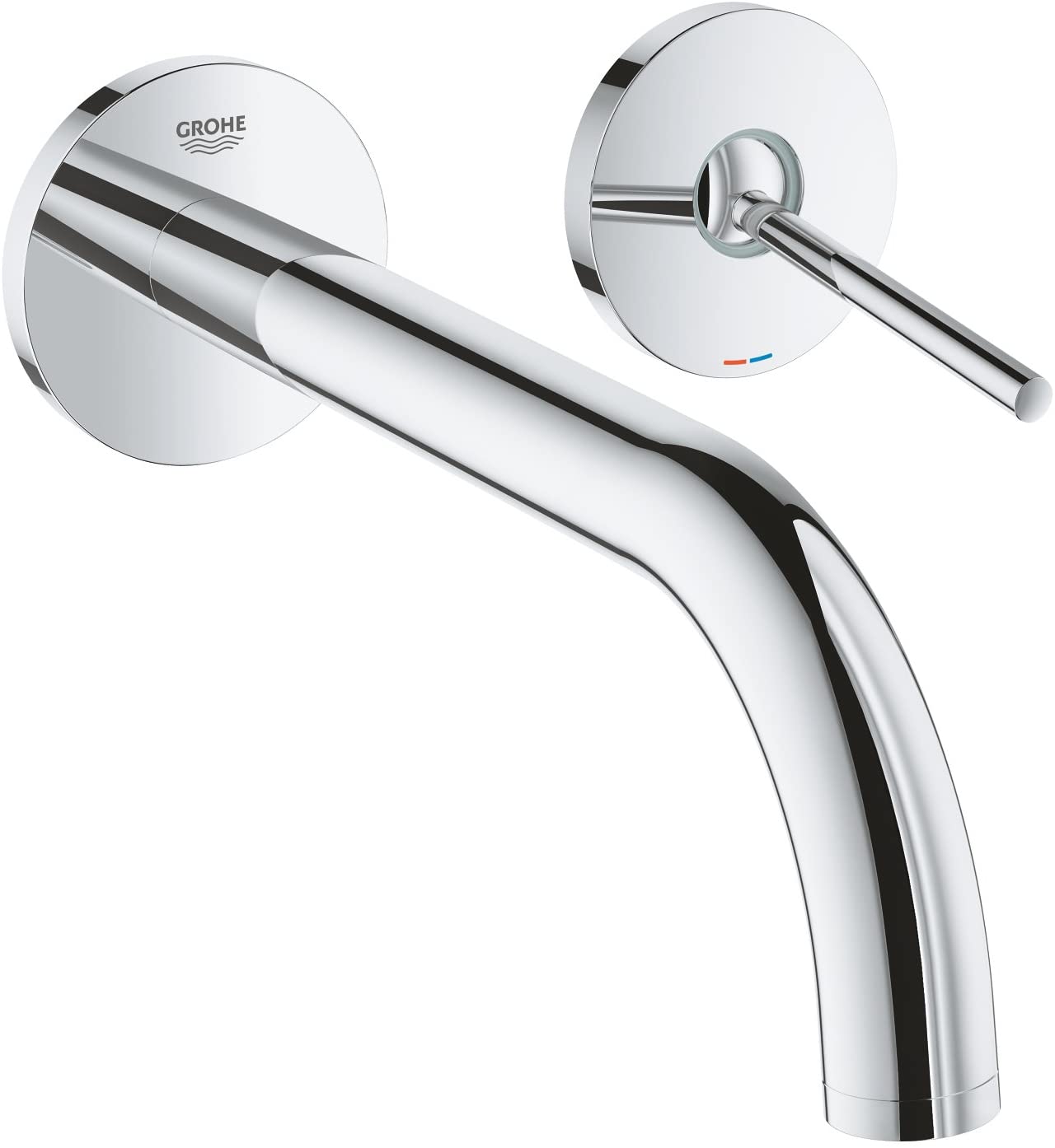 Grohe Atrio 19918003åÊ| Bath Tap with 2-Hole Basin Mixer Tap | Chrome