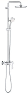 GROHE 26224001 Tempesta Cosmopolitan 210 Shower System, Chrome