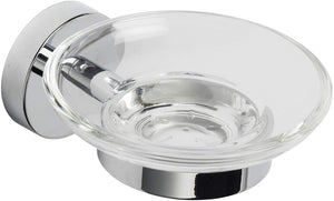 Croydex Flexi-Fix Easy to Fit Pendle Soap Dish and Holder