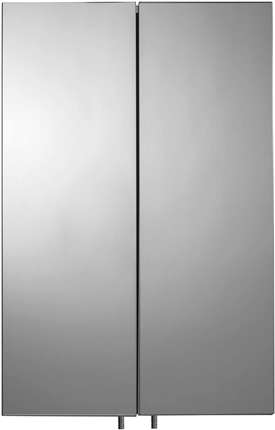 CroydEx Avisio Double Door Stainless Corner Cabinet