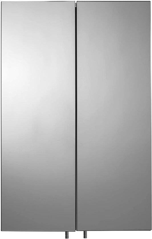 CroydEx Avisio Double Door Stainless Corner Cabinet