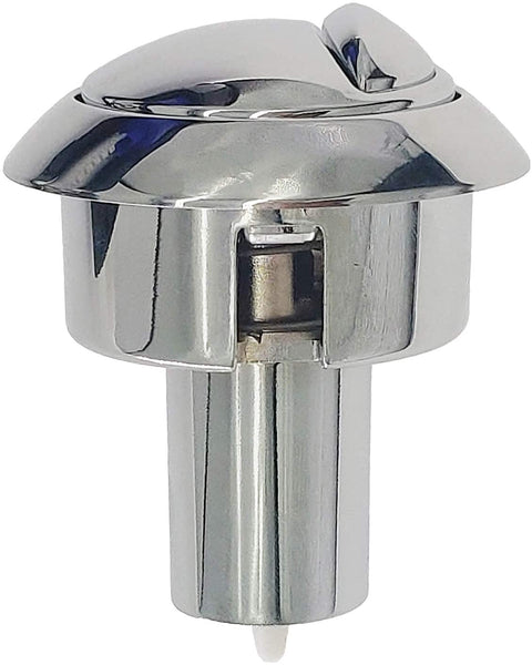 Geberit Typ 240 Dual Flush Valve Syphon by Toilet Cistern Spare W/Actuator Cr-Pl