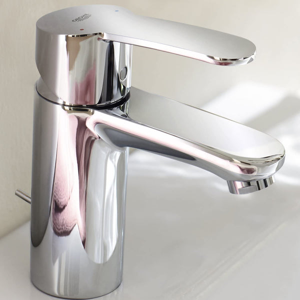 GROHE 2337420E Eurostyle Cosmopolitan Basin Tap (Pop-Up Waste, Standard Spout, Ecojoy and Silkmove Es)