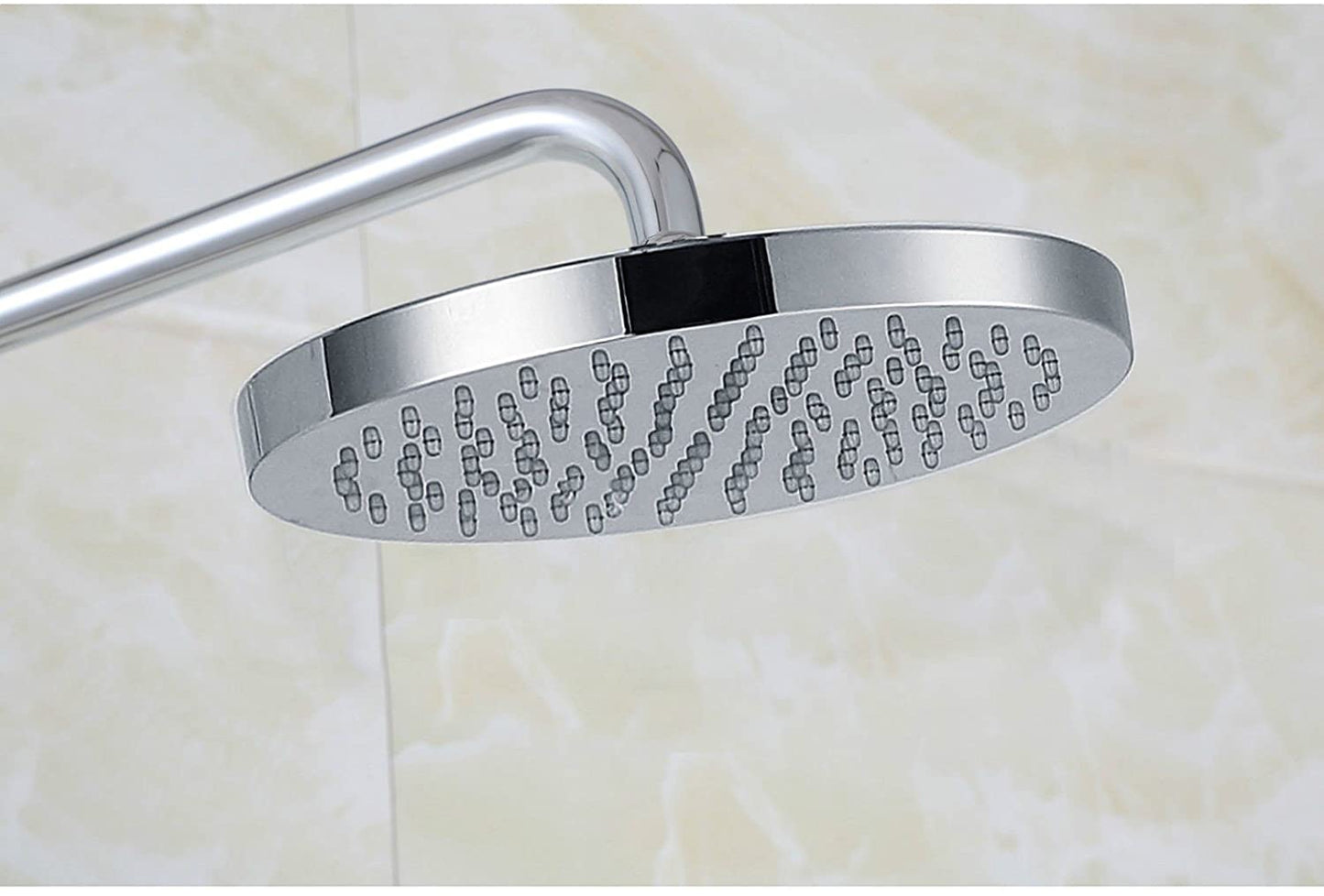Cool Touch Round Thermostatic Chrome Plated Full Shower Kit