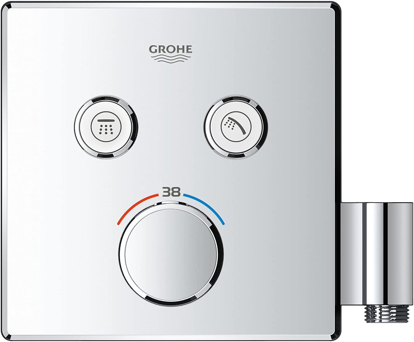 Grohe Grohtherm SmartControl thermostat with shut-off valve