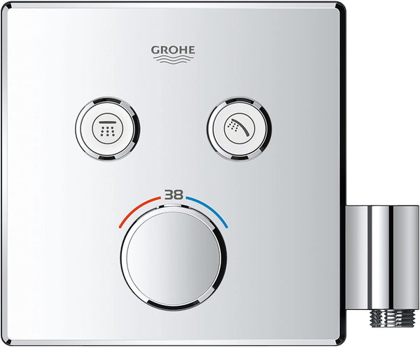 Grohe Grohtherm SmartControl thermostat with shut-off valve