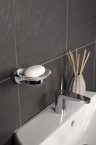 Croydex Flexi-Fix Easy to Fit Pendle Soap Dish and Holder