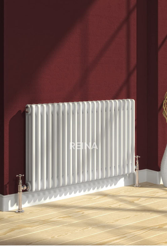 Reina Colona 2 Column White Designer Radiator | 500 x 785 | 2/C517