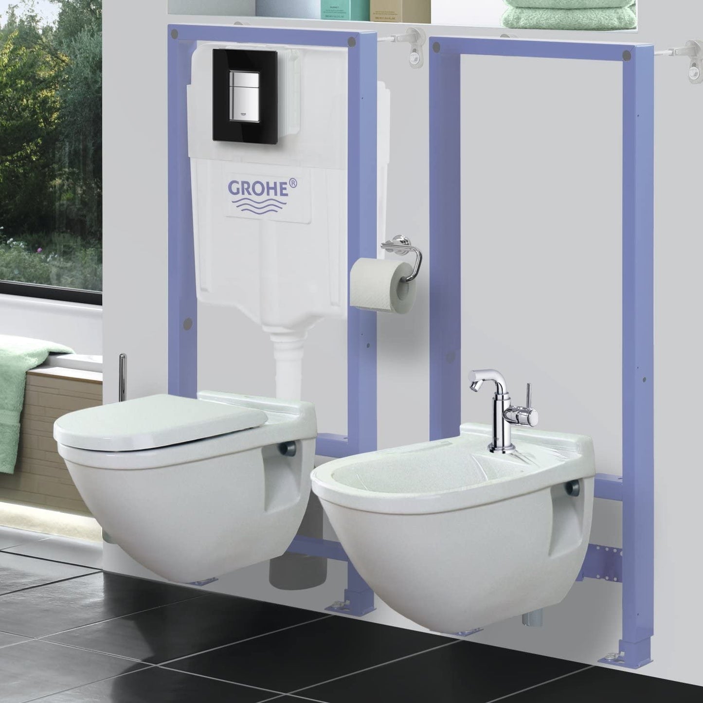 GROHE 38553001 | Rapid SL Installation System | 1.13m