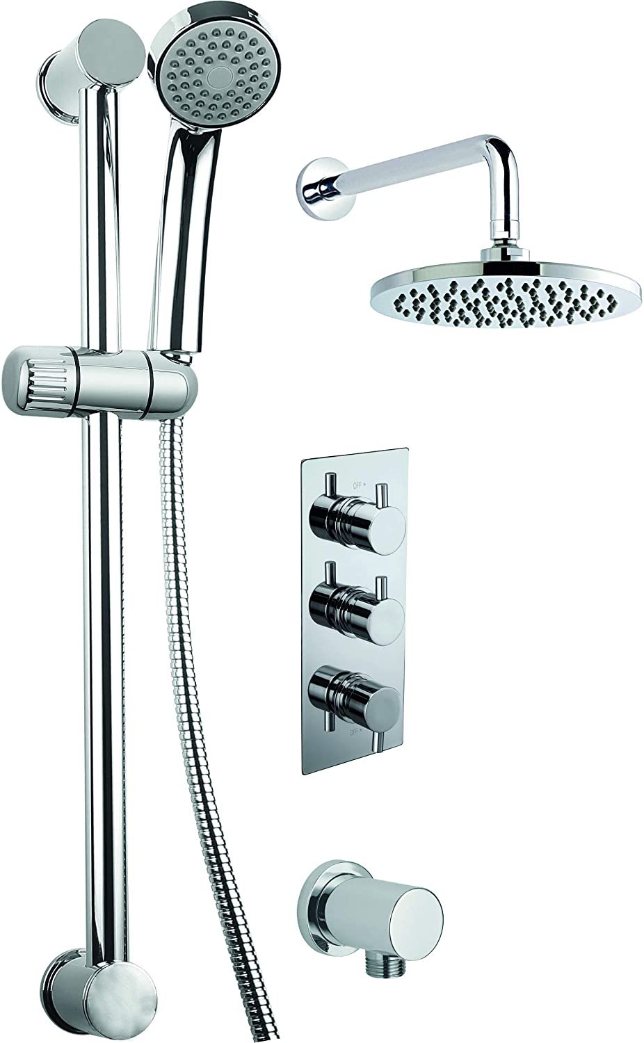 Trisen Nalor TSS005 Concealed Thermostatic Shower Kit