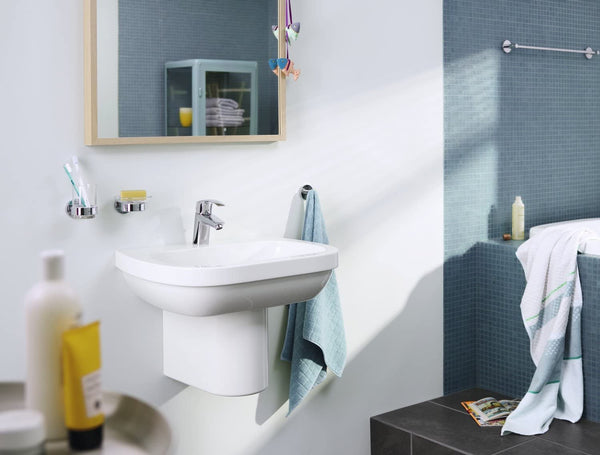 GROHE | Eurosmart Basin Tap with Pop-Up Waste Set and Universal Pressure