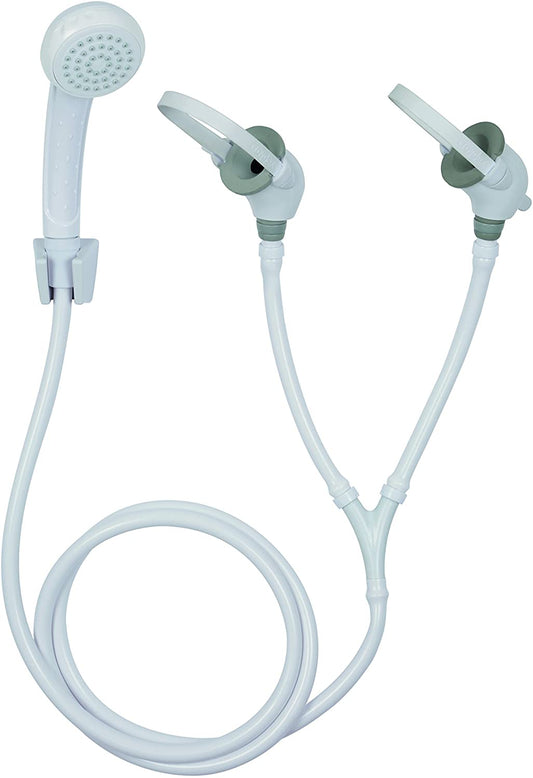 Croydex Secura Spray-Handset Fixing Wall Bracket, White