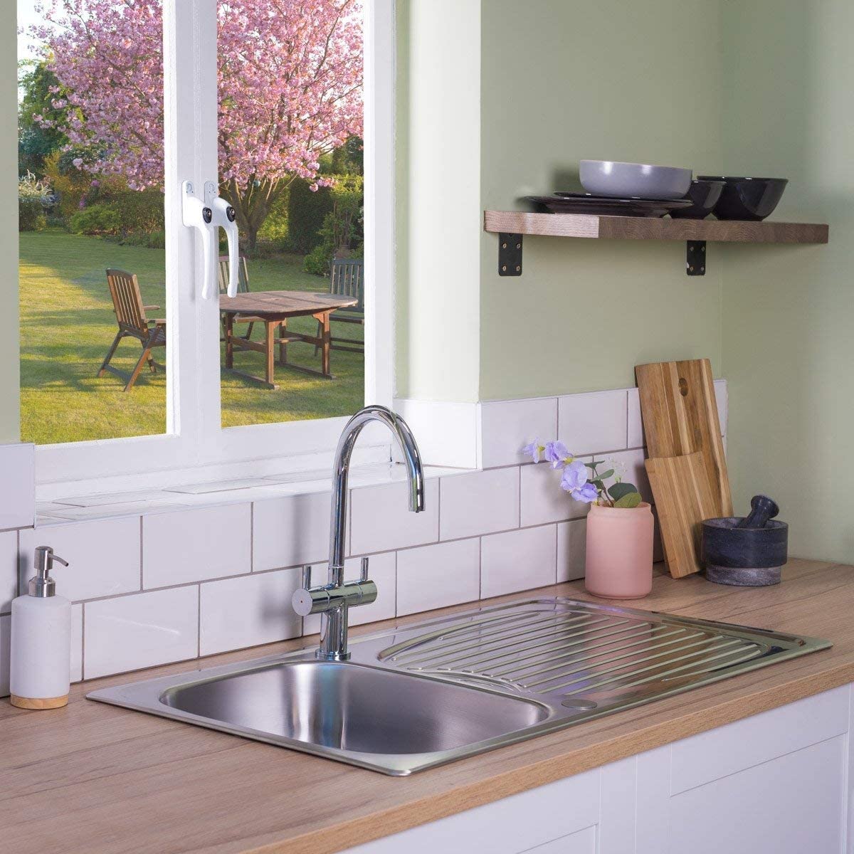 Leisure EL9501í«ÌÎ_Top-Mount Kitchen Sink Rectangular Stainless Steel Sinkí«Ì_Ì_ÌÎ̝ÌÎ̥í«ÌÎ_Kitchen Sinks (Top-Mount Kitchen Sink, Rectangular, Stainless Steel, Stainless Steel, 1í«ÌÎ_Bowls, Rectangular)