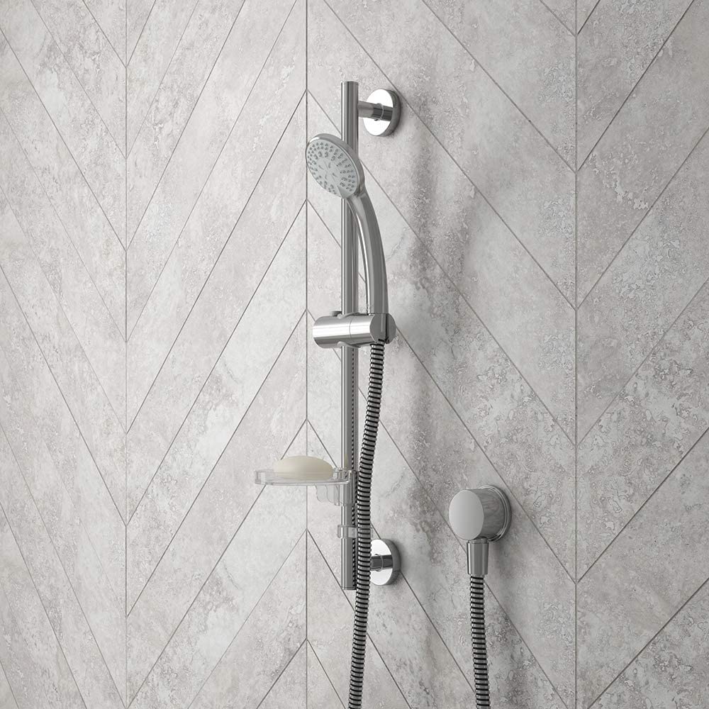 Ideal Standard B9410AA Idealrain S3 Shower kit, Chrome