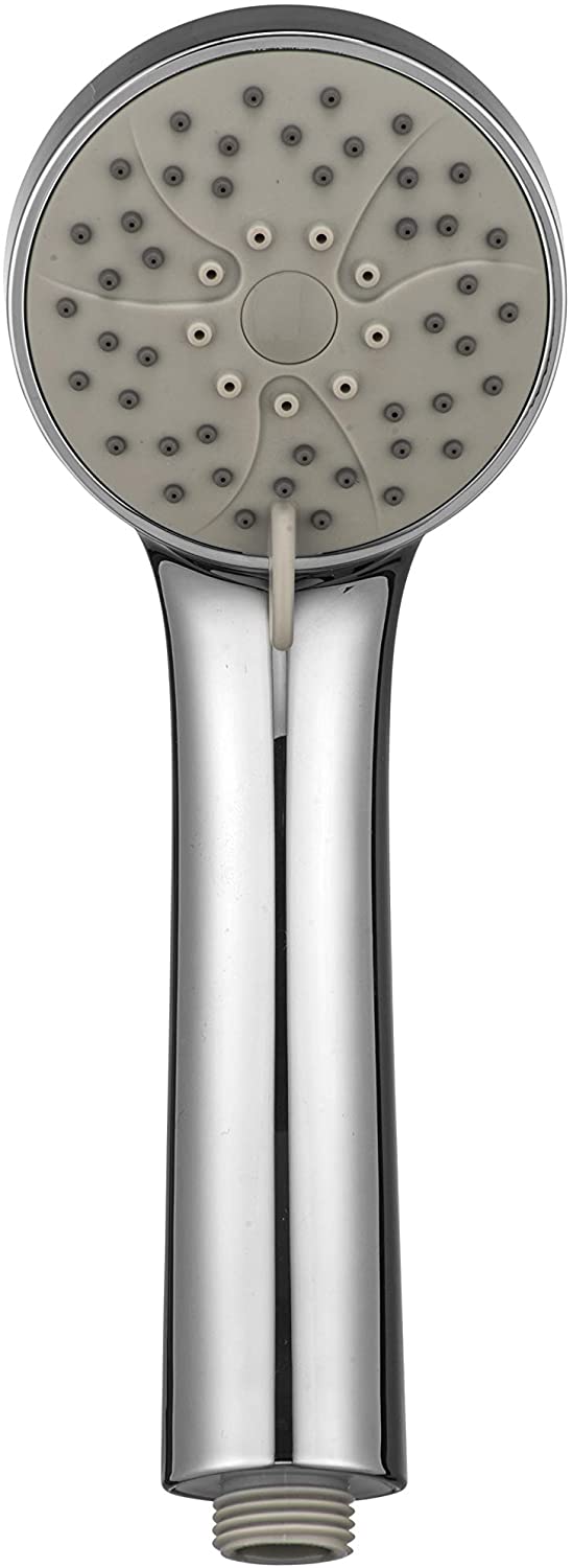Croydex Essentials Three Function Shower Handset with Rub Clean Nozzles
