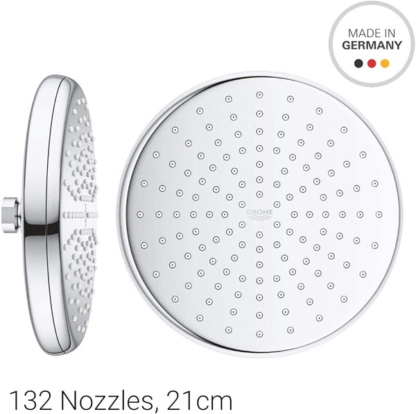 Grohe Tempesta 210åÊHead Shower Set, 26411000, 26412000