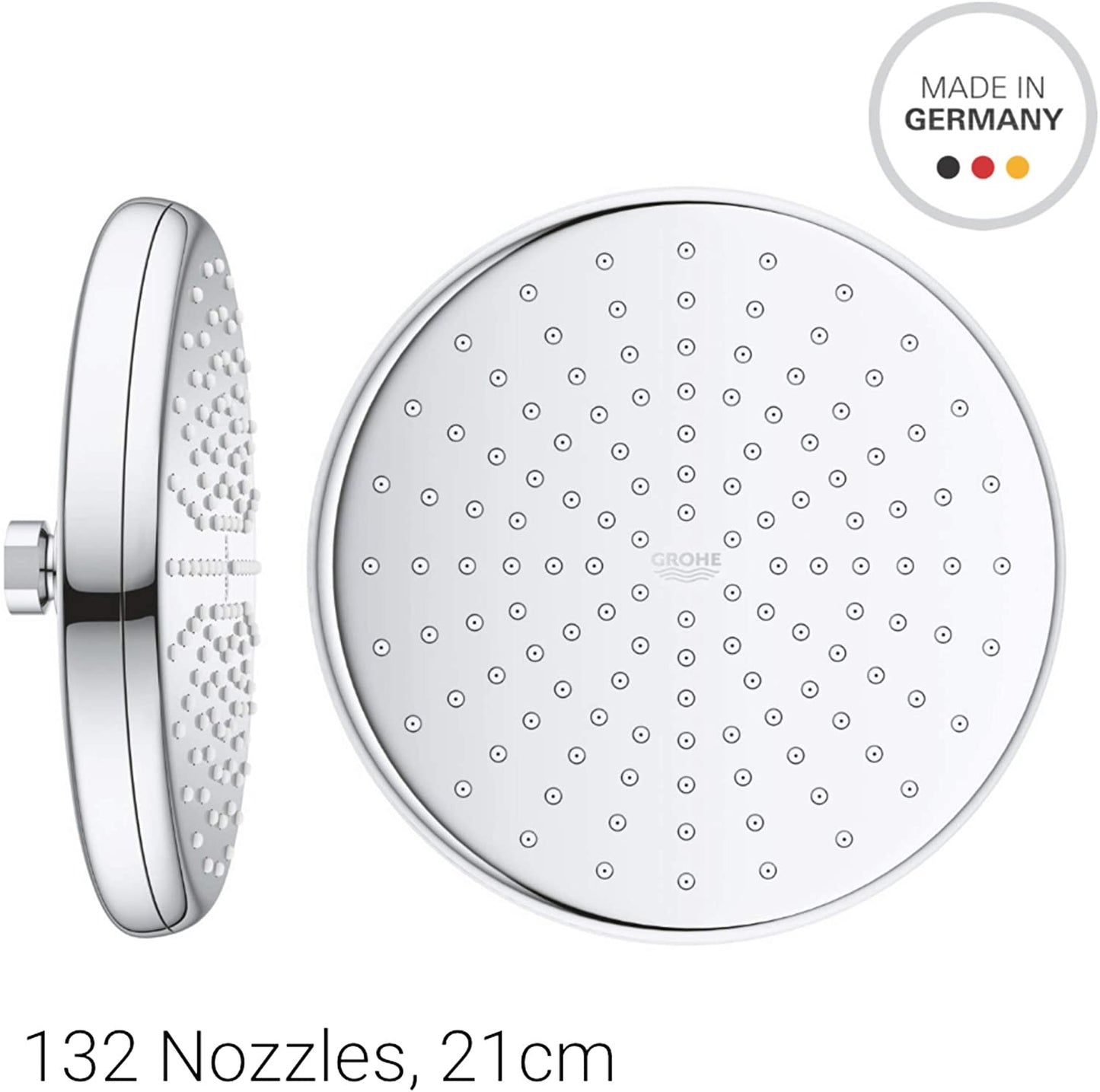 Grohe Tempesta 210åÊHead Shower Set, 26411000, 26412000