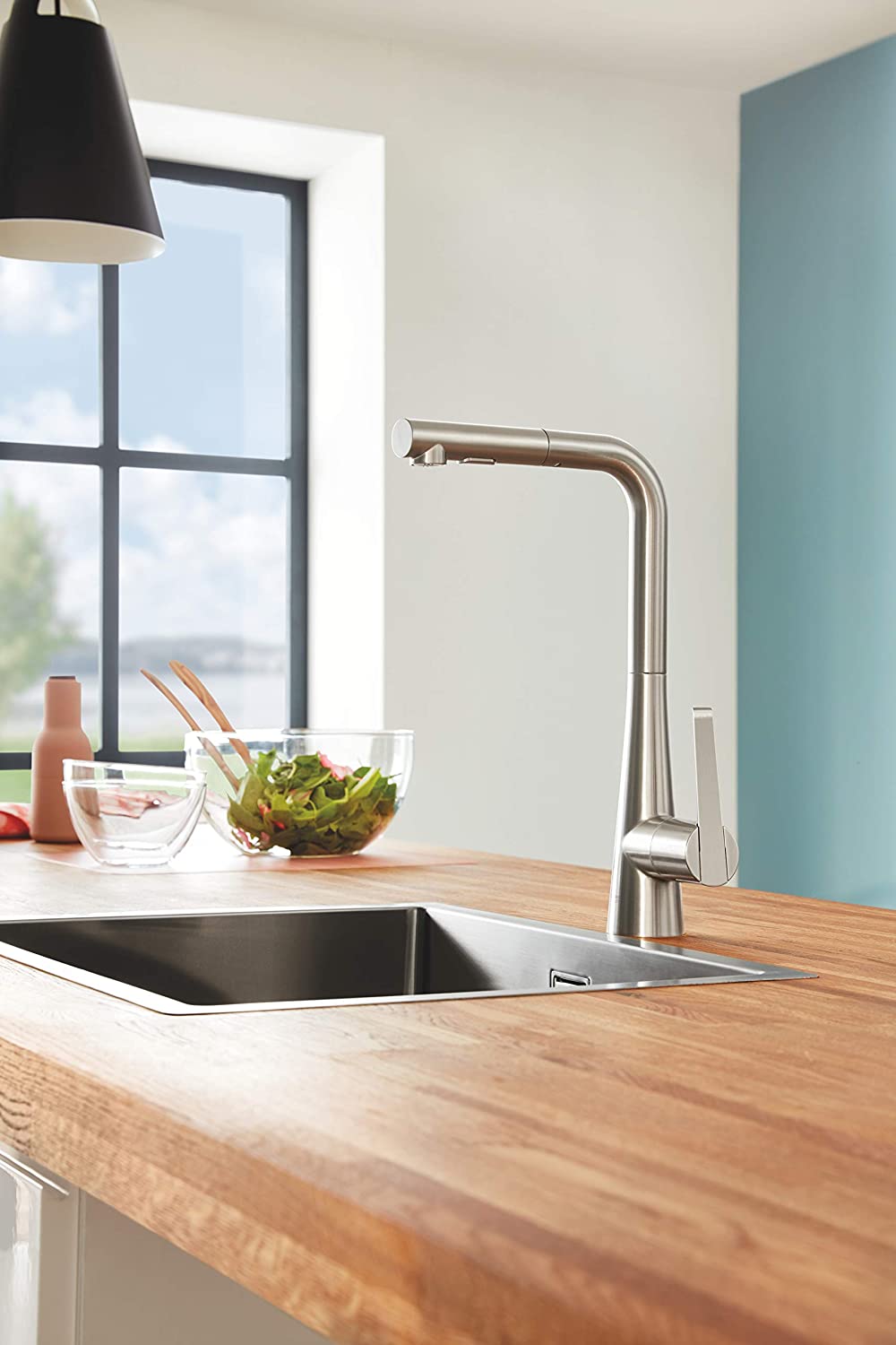 Grohe Zedra 32553DC2 Single-Lever Sink Mixer Tap DN 15 Supersteel