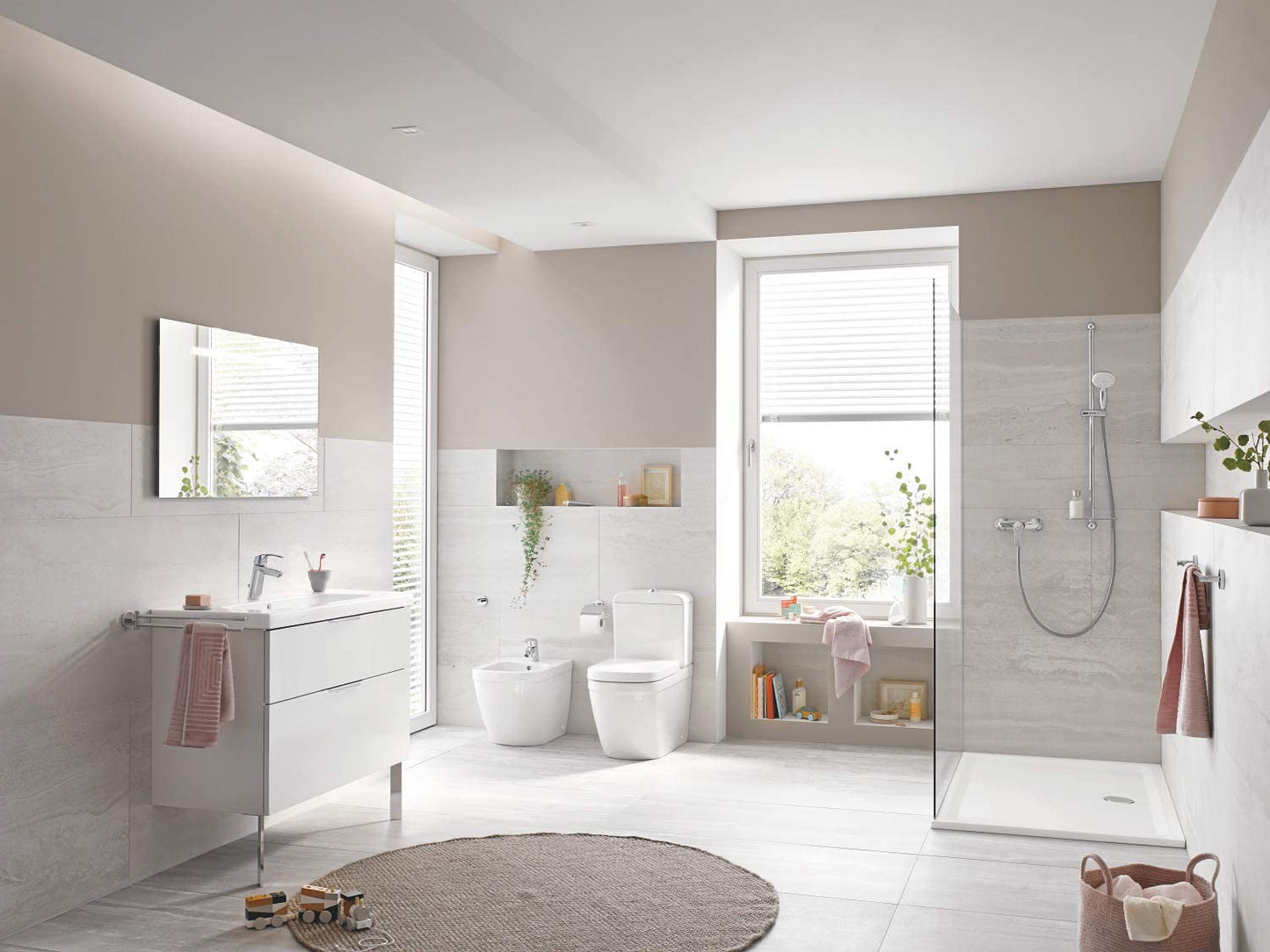 GROHE Stand Floor Standing WC Euro Ceramic 39338í«ÌÎ_without Cistern Alpine White