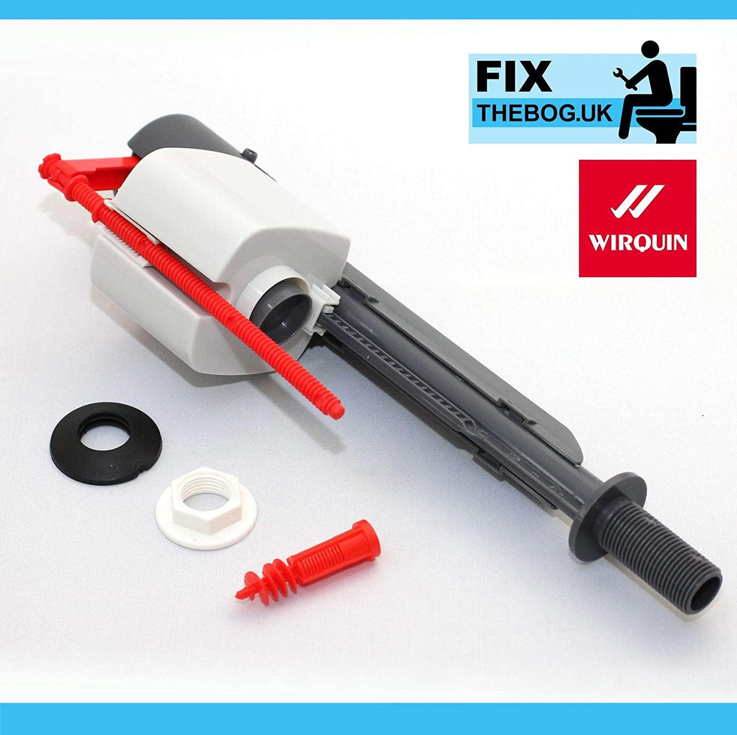 WIRQUIN Jollyfill Bottom Entry Valve 9.5 inch Telescopic WRAS Approved