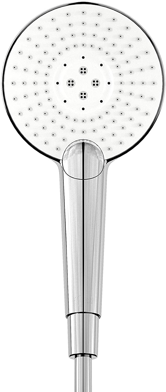Ideal Standard B1763AA Evo Jet Round Shower Kit, Chrome