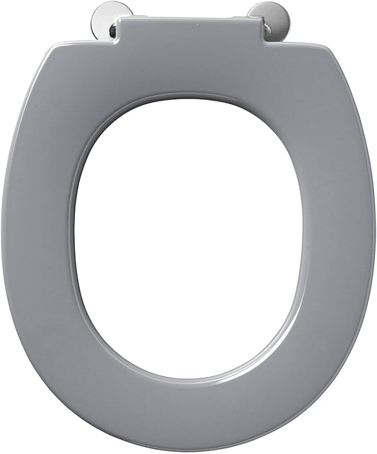 Armitage Shanks S4066LJ Grey Contour 21 Toilet Seat with Retaining