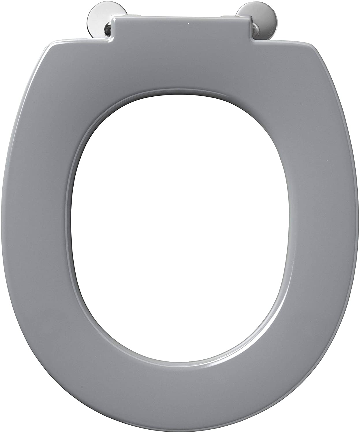 Armitage Shanks S4066LJ Grey Contour 21 Toilet Seat with Retaining