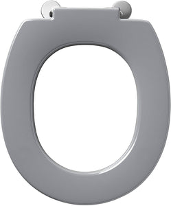 Armitage Shanks S4066LJ Grey Contour 21 Toilet Seat with Retaining