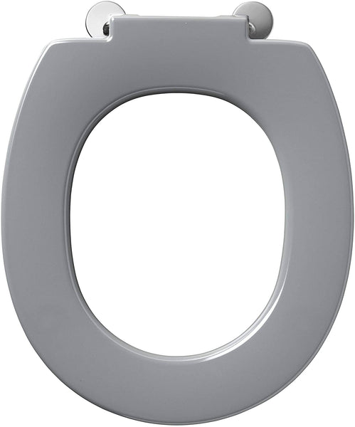Armitage Shanks S4066LJ Grey Contour 21 Toilet Seat with Retaining