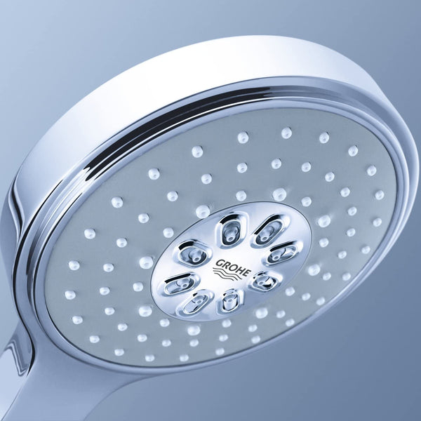 GROHE 27741000 Power and Soul Cosmopolitan Set with Hand Shower (115 mm), Shower Hose (1250 mm) and Hand Shower Holder