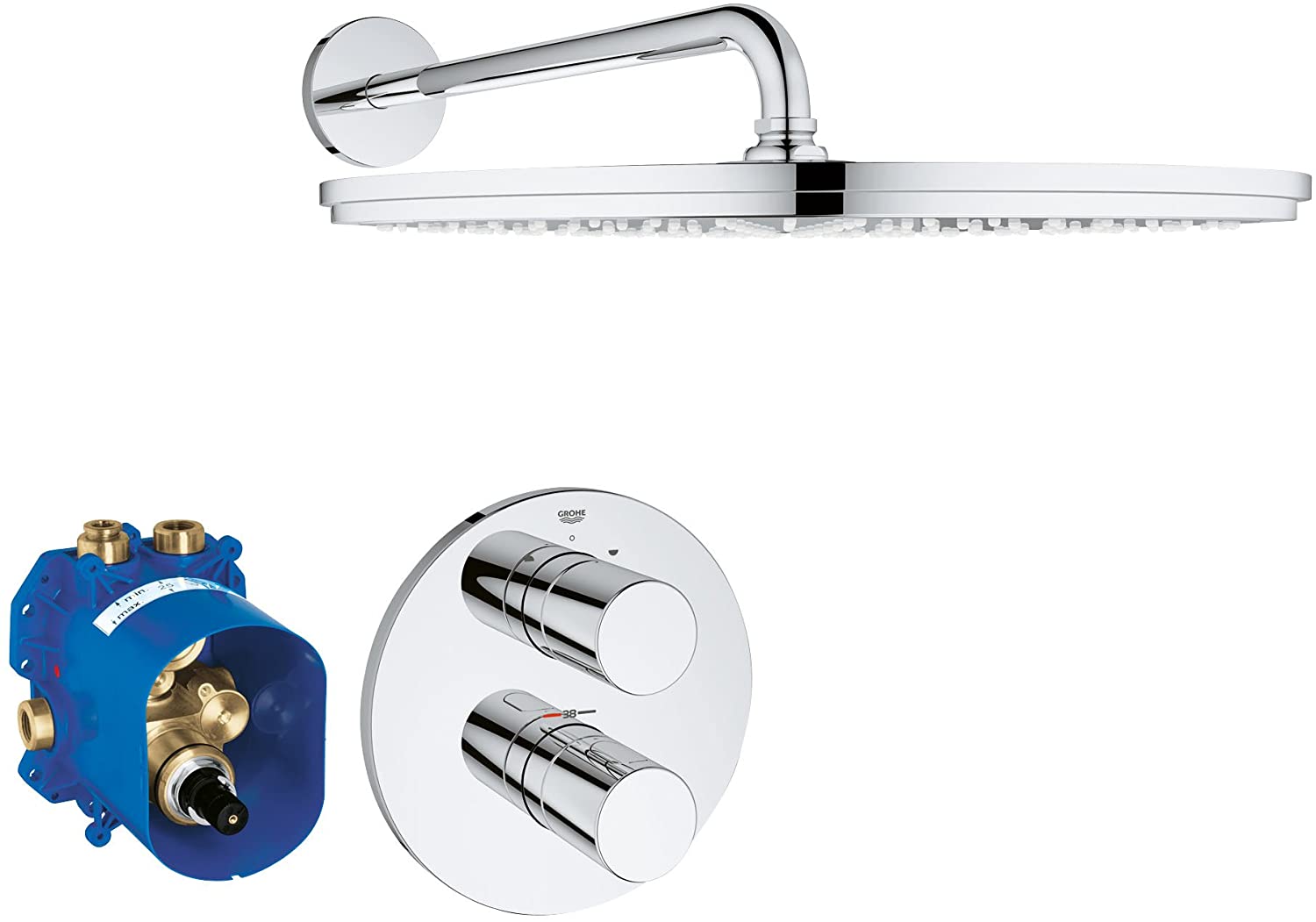 Grohe Rainshower 400åÊ26260000åÊConcealed Shower Set