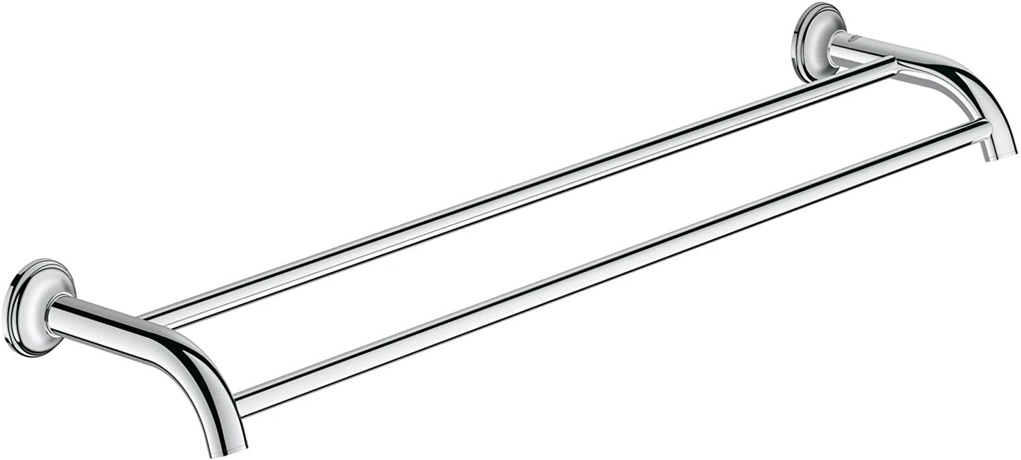 Grohe Essentials Authentic Double Bath Towel Holder (Pack of 1) 40654EN1