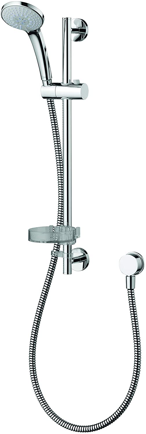 Ideal Standard Idealrain M3 shower rail kit in chrome. 3-function head. B9416AA